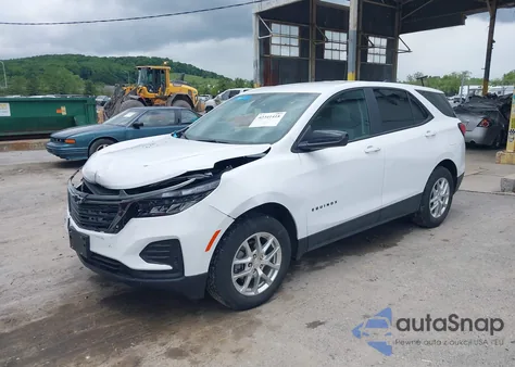 2023 Chevrolet Equinox Fwd Ls z USA, uszkodzony, nr VIN 3GNAXHEG2PL258285